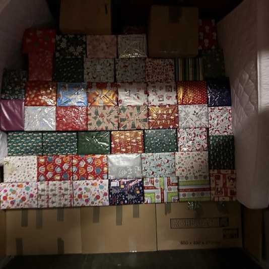 Verladung der Weihnachtsgeschenke – Foto 12
