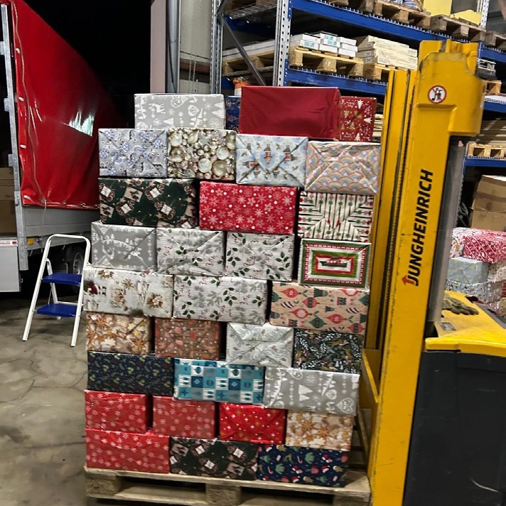 Verladung der Weihnachtsgeschenke – Foto 17