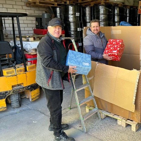 Verladung der Weihnachtsgeschenke – Foto 32