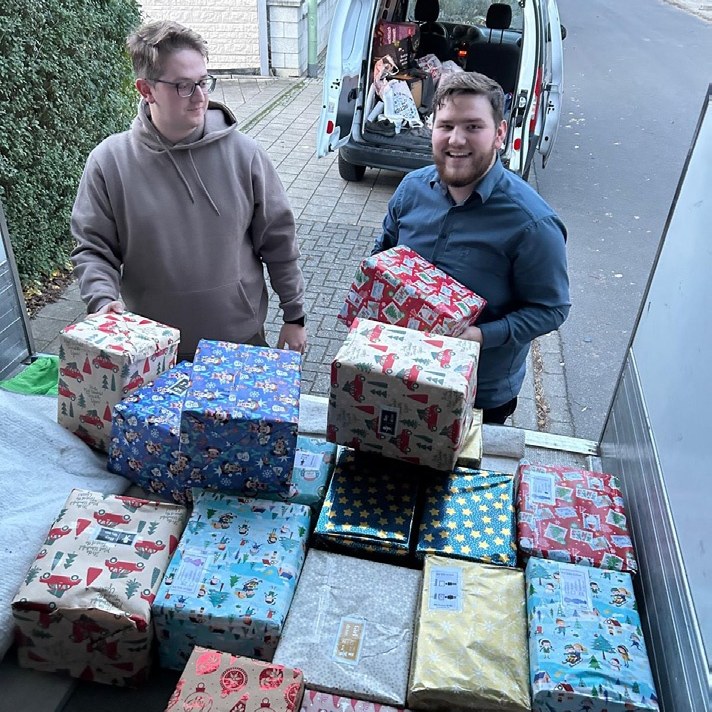 Verladung der Weihnachtsgeschenke – Foto 52