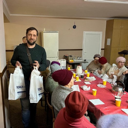 Treffen mit Witwen in Uman