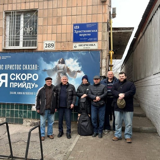 Besuch von Gemeinden in Tscherkassy