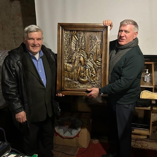Besuch der Gemeinde in Gorodischtsche