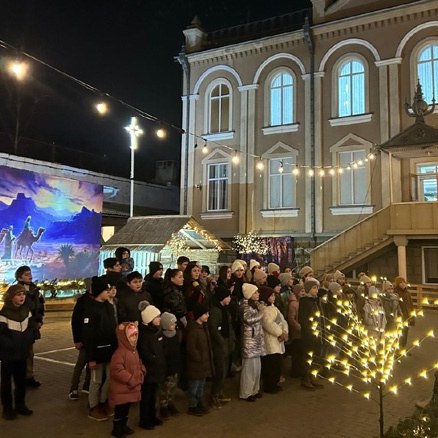 Weihnachtsfeier auf dem Gemeindegelände mit eingeladenen Nicht-Gläubigen