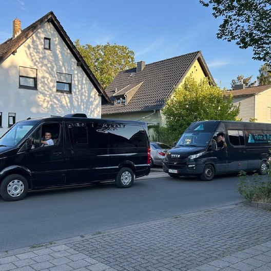 Verladung und Abfahrt nach Rumänien